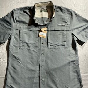 Eddie Bauer Men's Slate Button Down Shirt